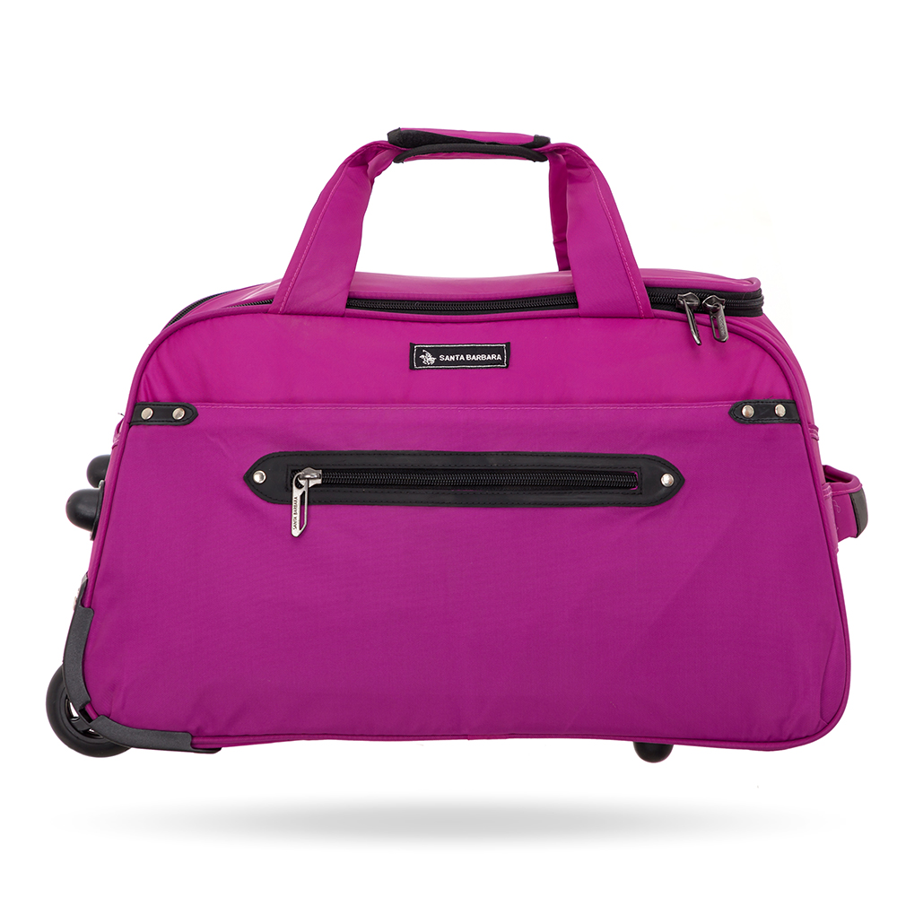 Túi Kéo Du Lịch / Túi Xách Du Lịch Có Cần Kéo Thương Hiệu Santa Barbara SBT9037 - Purple