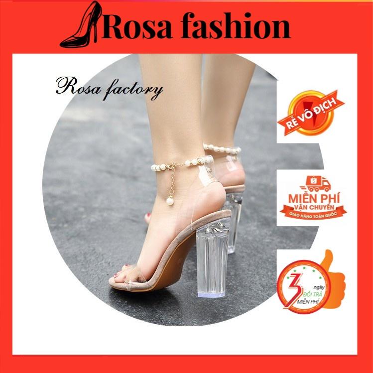 Giày cao gót 9 phân quai trong chuỗi Rosa_factory CG-0129