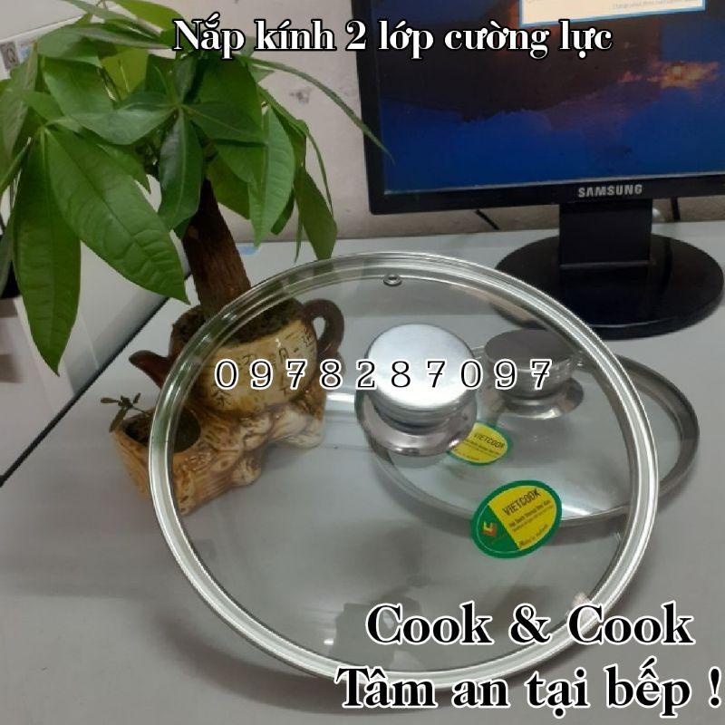 Nắp vung nồi kính cường lực dùng cho nồi- chảo- quánh đủ size 10, 12, 14, 16, 18, 20, 22, 24, 26, 28, 30, 32