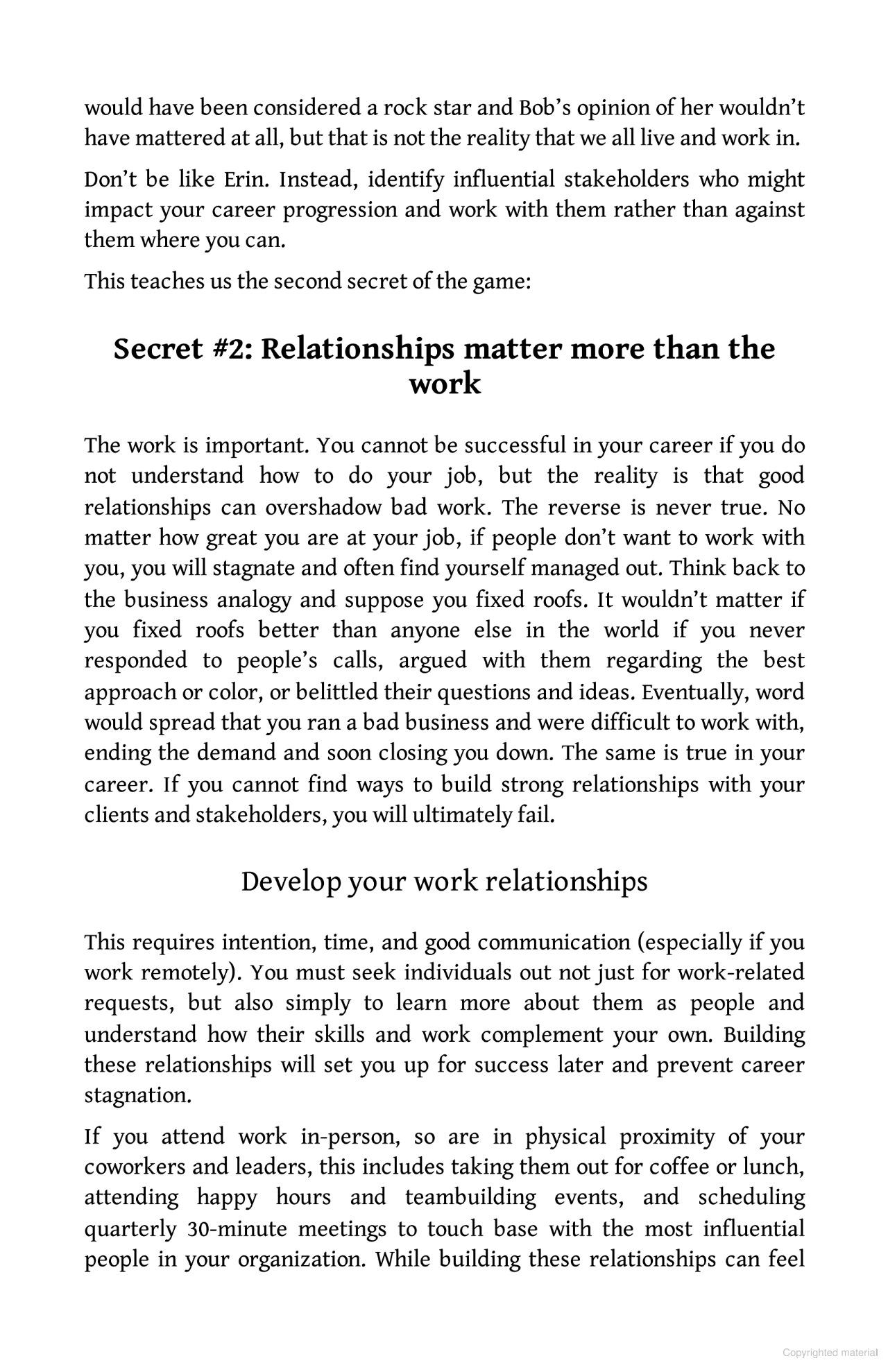 Sách ngoại văn: Secrets Of The Career Game