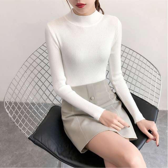 Áo len cổ 3 phân thời trang siêu xinh loại đẹp AL125