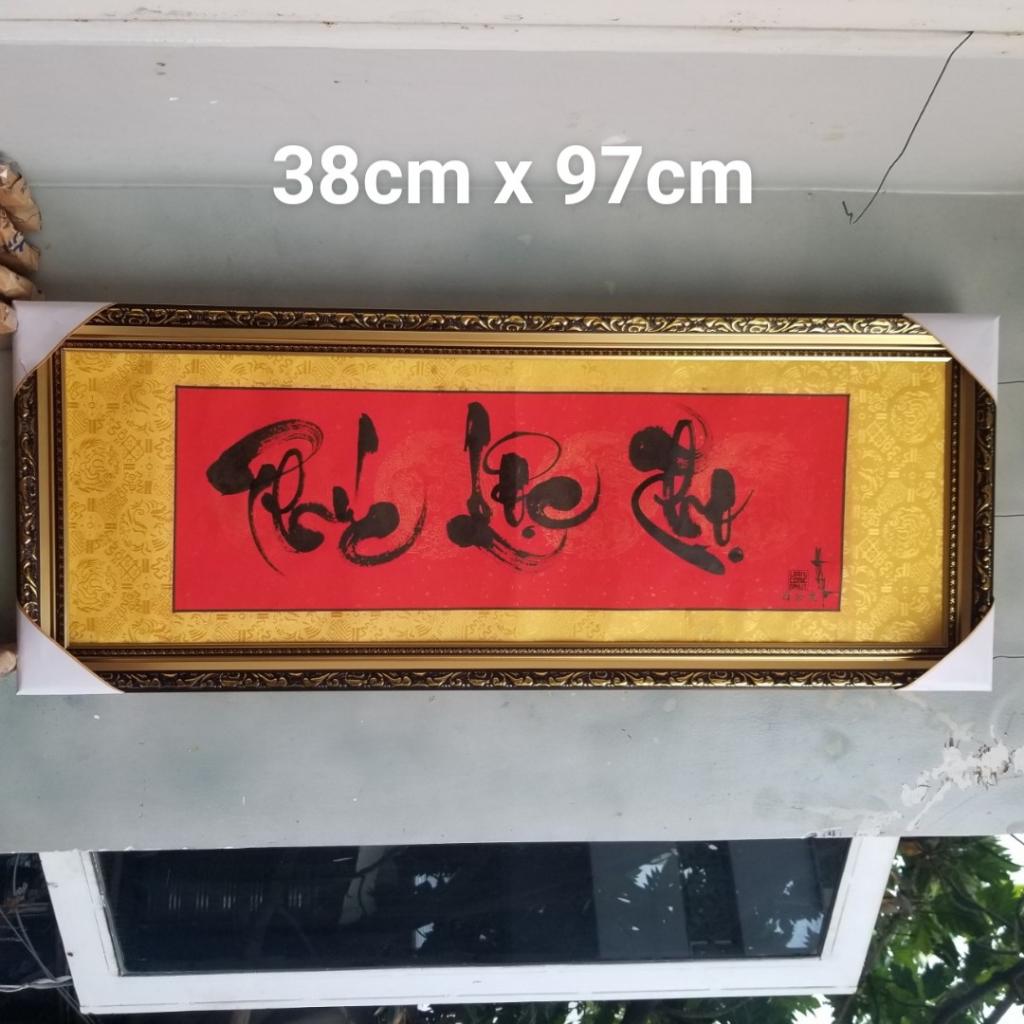 Tranh PHÚC LỘC THỌ. Quà tặng Thư pháp mừng tân gia, khai trương. Quà tặng ông bà, cha mẹ,đối tác,bạn bè, quà biếu tết.