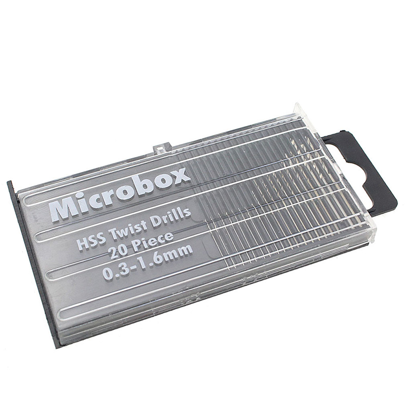 Hộp 20 Mũi Khoan Thép Mini Loại HHS Siêu Cứng