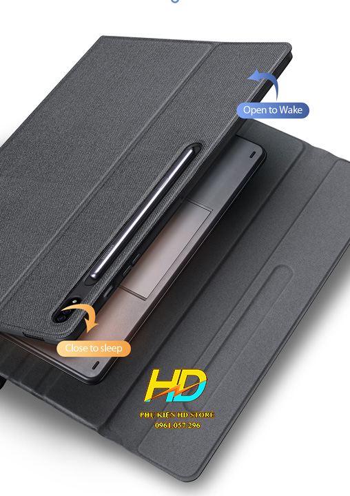 Bao Da Kèm Bàn Phím Chính Hãng Dành Cho Samsung Tab S7 11 inch T870/T875 Chính Hãng Dux Duics Có Bàn Di Chuột TrackPad - Hàng Nhập Khẩu
