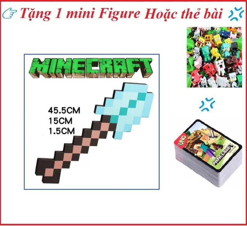 Kiếm Cúp Riu Minecraft Đèn Đuốc Minecraft Mô hình nhân vật Minecraft