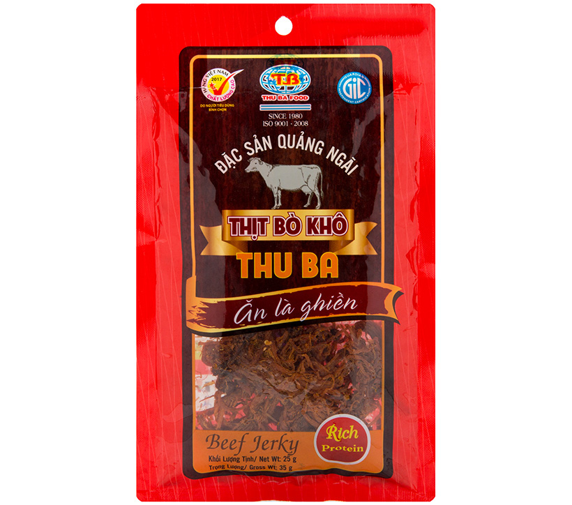 Bò Khô Thu Ba (35g)