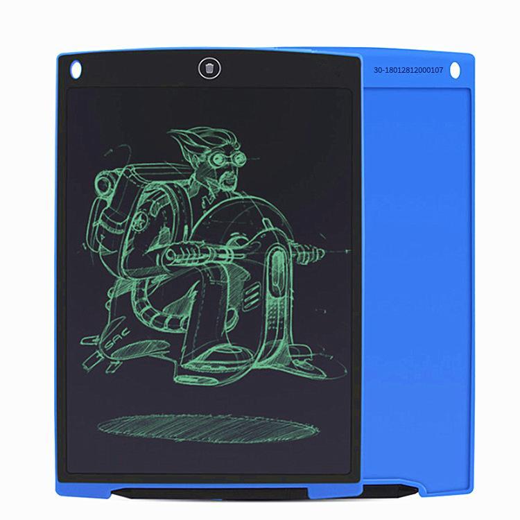 Bảng viết tay LCD 12 inch thuận lợi nhất bảng vẽ graffiti dành cho trẻ em kinh doanh năng lượng ánh sáng điện tử bảng đen nhỏ bảng viết màu nổi bật
