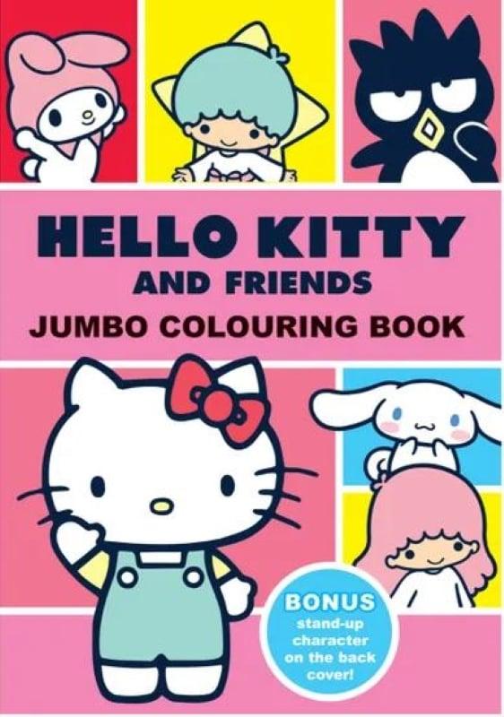 Sách Hello Kitty Jumbo Colouring Book