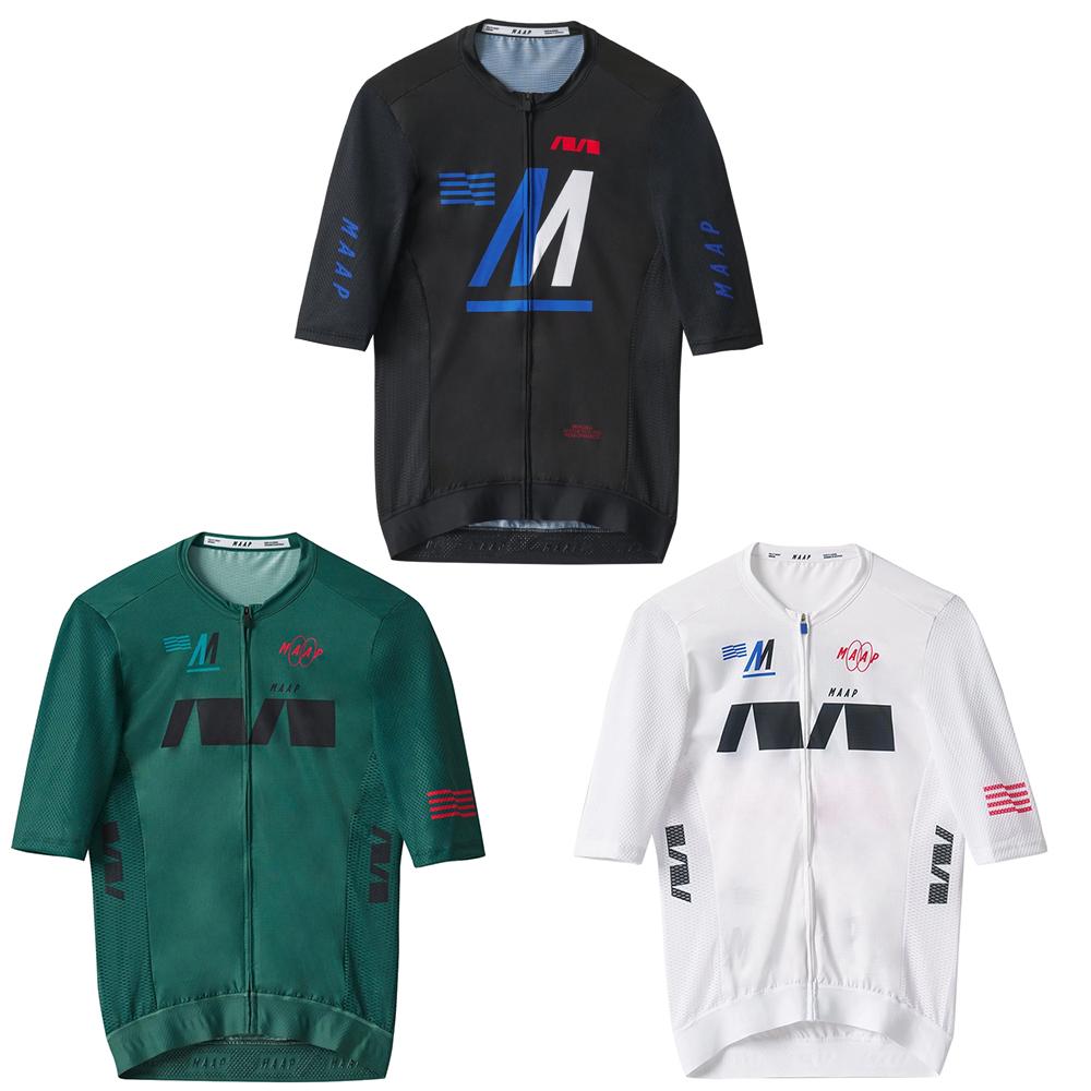2023 MAAP Đi Xe Đạp Áo Trọng Lượng Nhẹ Pro Đội Mtb Maillot Nữ Tay Ngắn Xe Đạp Đường Bộ Áo Sơ Mi Áo Lưới Thoáng Khí Xe Đạp Quần Áo Color: maap1003 Size: XXL