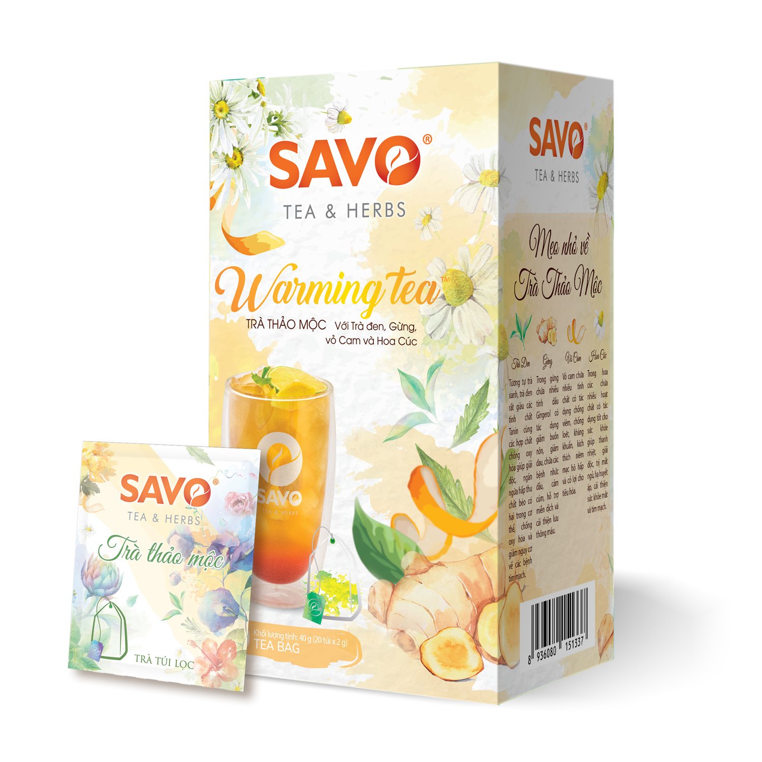 Trà Thảo Mộc SAVO WARMING