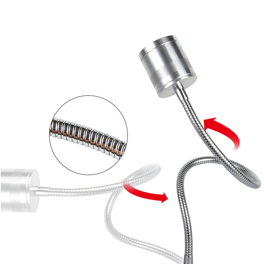 Đèn Led chiếu rọi trang trí gắn tường đầu giường 5W-220V Tích hợp đèn ngủ và Đèn đọc sách BOFIT - DW204