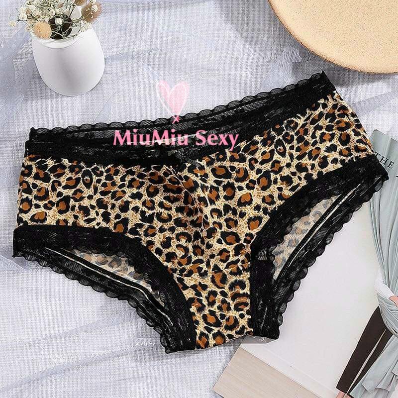 QUẦN LÓT DA BEO 2339 DA BÁO CAO CẤP - Quần lót nữ đẹp sexy hiện đại chất su đẹp mát