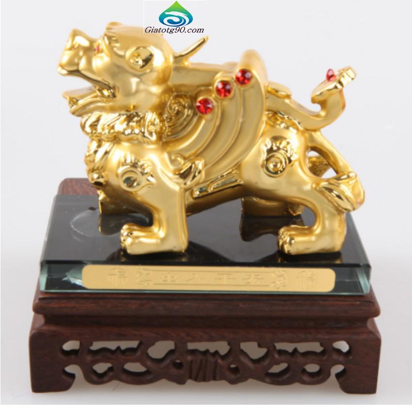 Tý Hưu Phong Thủy cầu Tài Lộc hộp đựng nước hoa trên ô tô 206271