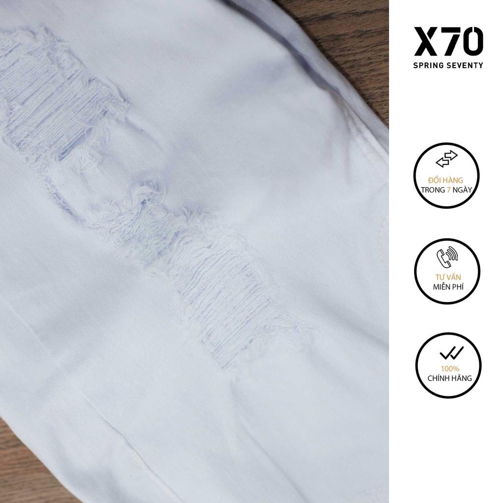 Quần Short Jean Nữ Thiết Kế Thời Trang X70 - 03640002