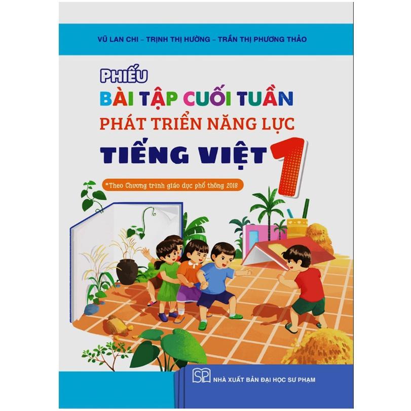 Sách - Combo Phiếu bài tập cuối tuần phát triển năng lực Lớp 1  - cánh diều