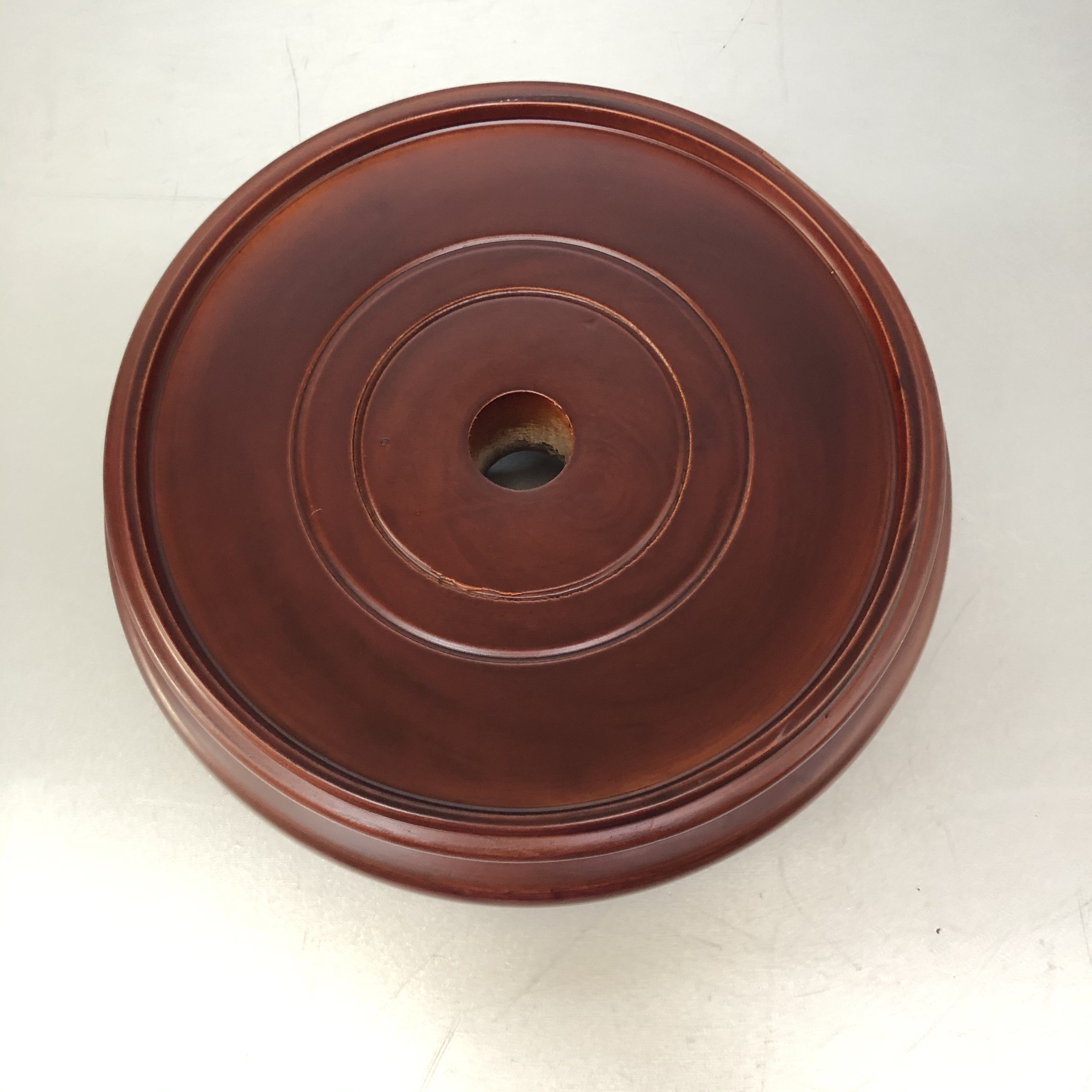 Đế bát nhang gỗ gụ lào - BH19