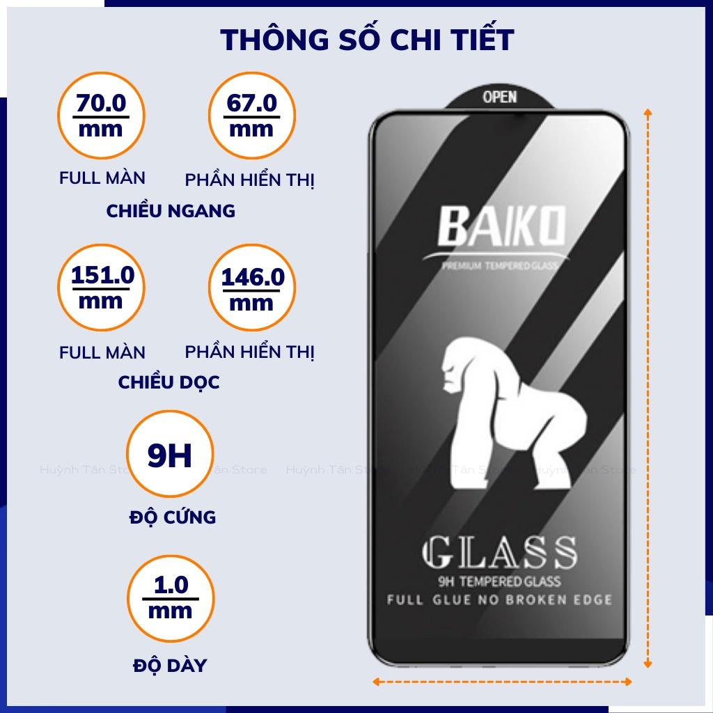 Cường lực redmi k20 k20 pro baiko chống va đập bảo vệ màn hình phụ kiện huỳnh tân store