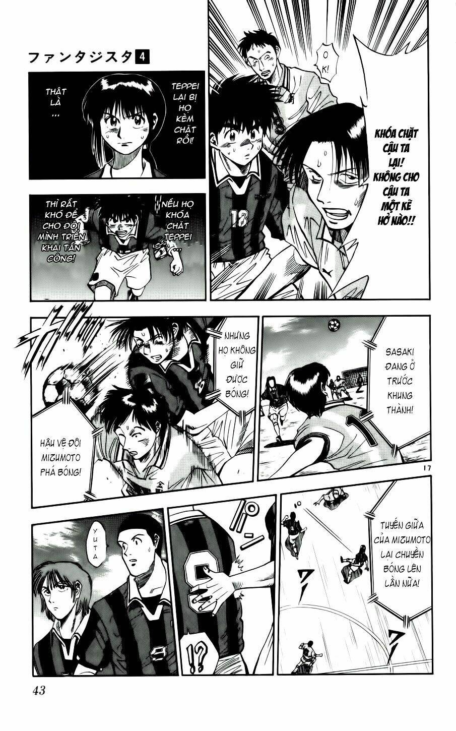 vũ điệu trên sân cỏ - fantasista chapter 28 16