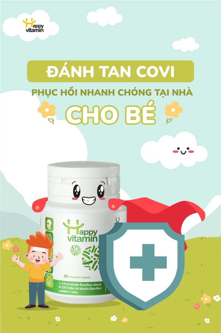 Kẹo Lợi Khuẩn Happy Vitamin Pre&amp;Probiotic Dành Cho Trẻ Và Mẹ Bầu - Lọ 28 Viên