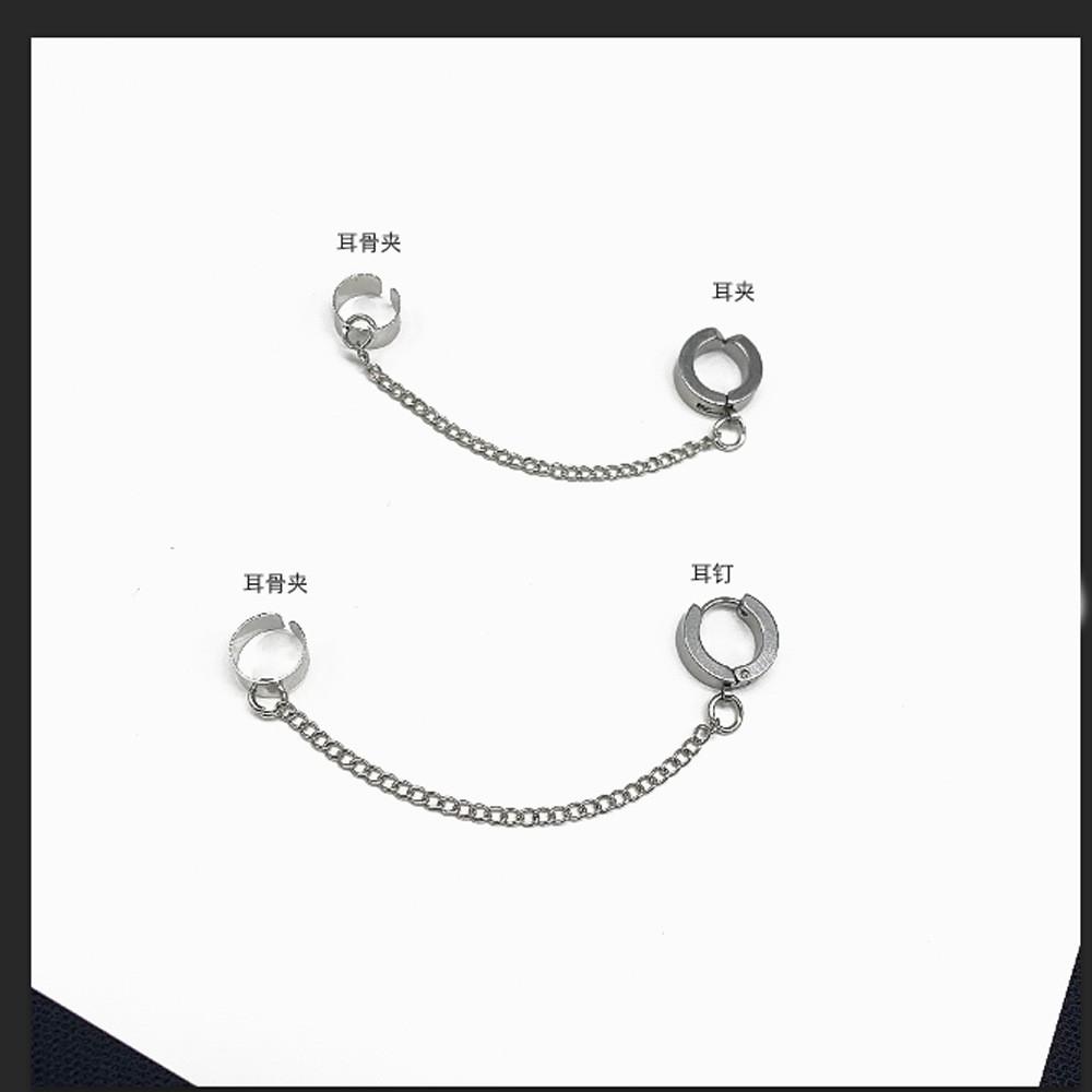 COMBO Khuyên Tai Tua Rua kẹp vành