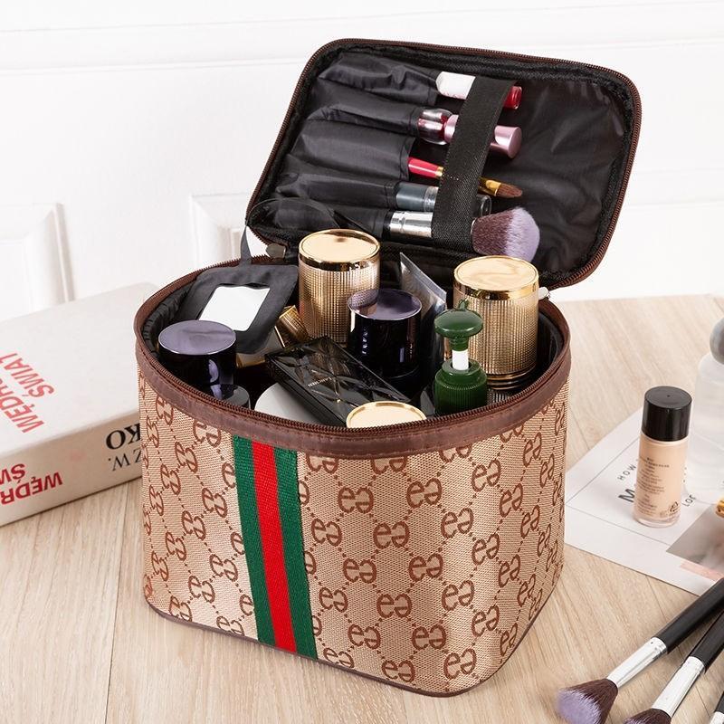 Túi Đựng Mỹ Phẩm, Đồ Trang Điểm, Đồ Make Up Cá Nhân Dạng Sọc Sang Chảnh