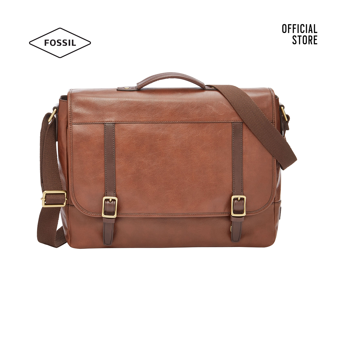 Túi đeo chéo nam Fossil Evan Messenger Bag SBG1161200 - màu nâu