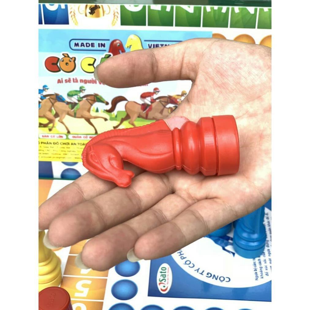 Đồ chơi CỜ CÁ NGỰA Sato bằng nhựa nguyên sinh an toàn cho bé (3 mẫu)