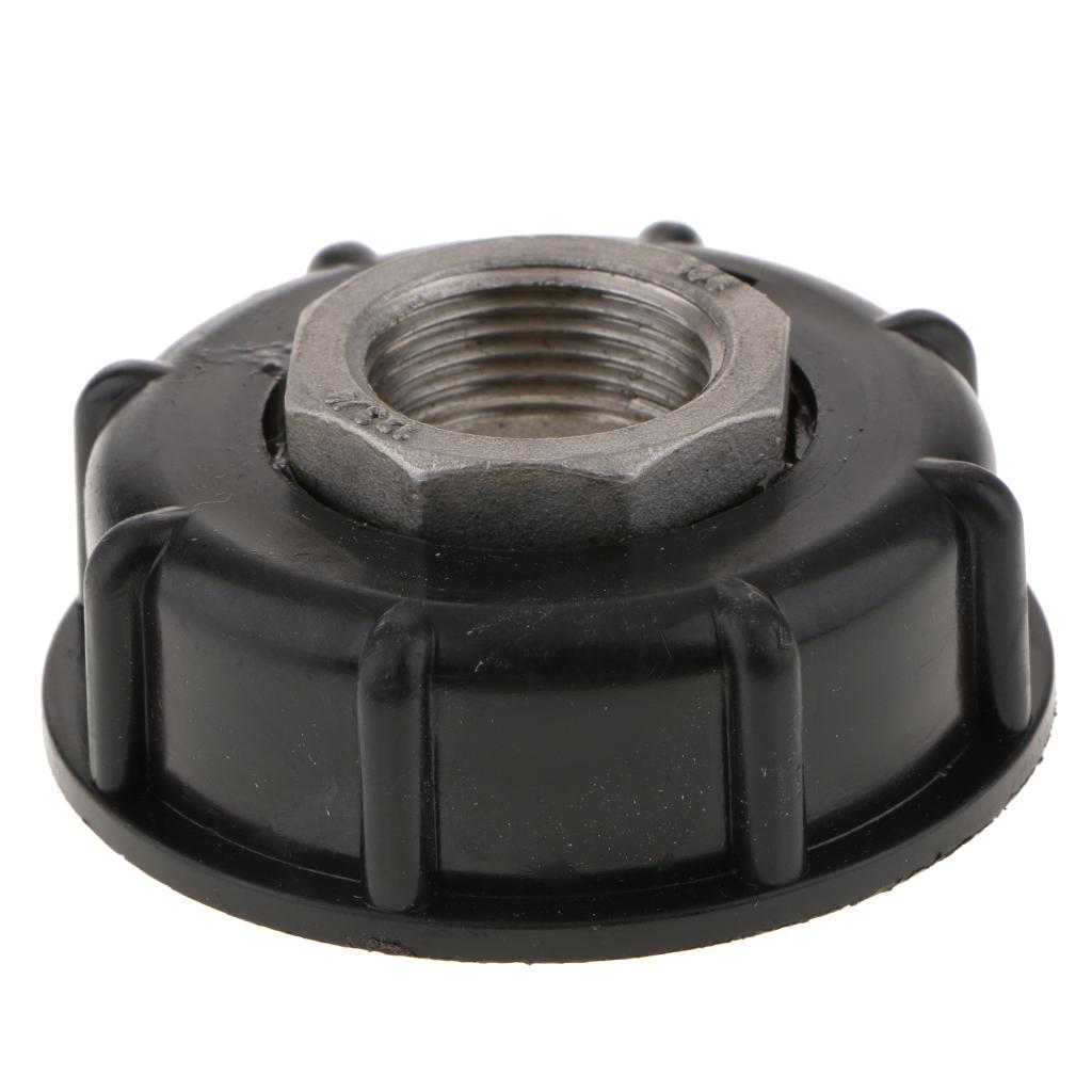 IBC Túi Nước Adapter Nắp 60 Mm Thô Sợi Chỉ Đến Năm 3/4  Bên Trong Đường Chỉ May