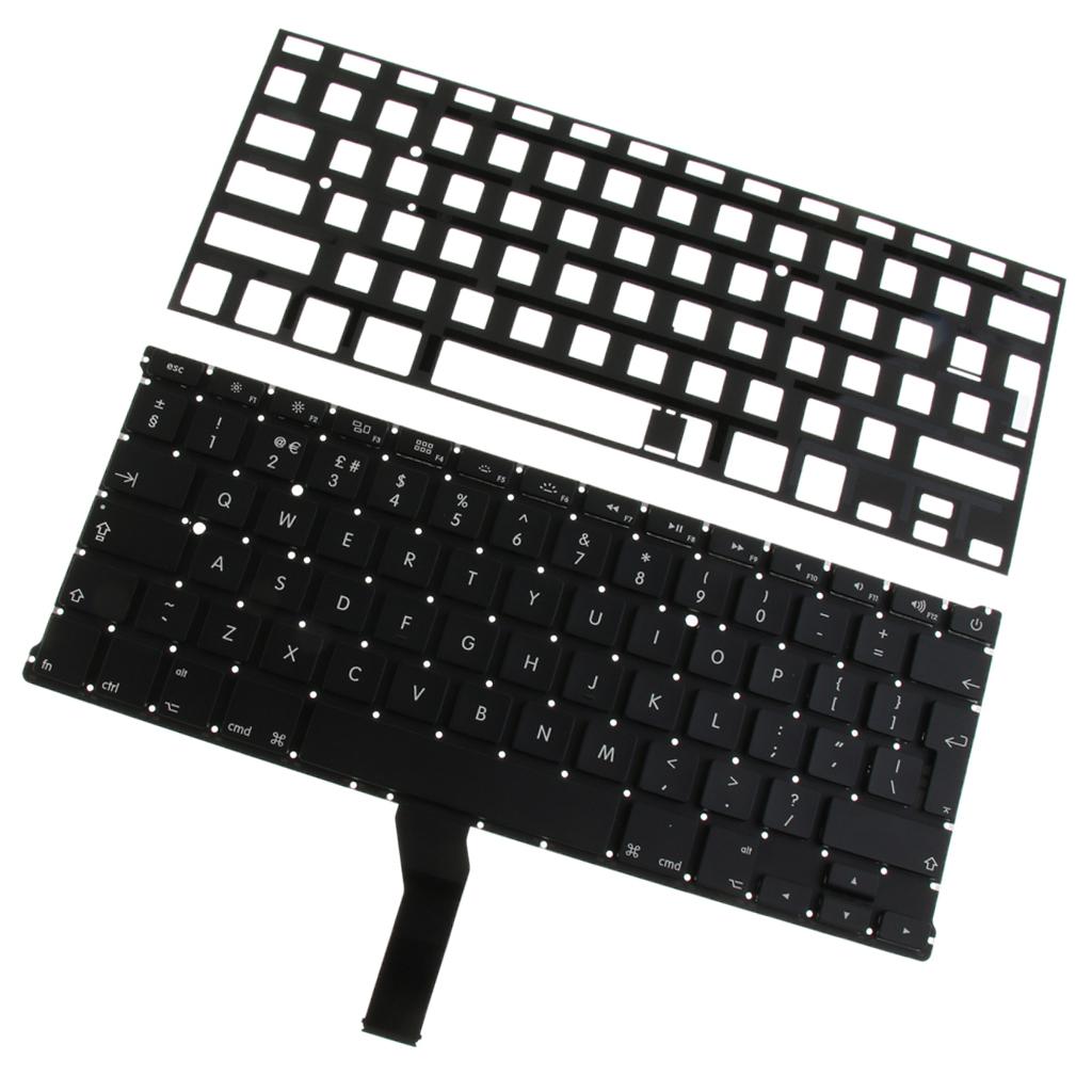 For  Air A1369 2011 A1466 2012-2015 US Layout Keyboard with Backlight