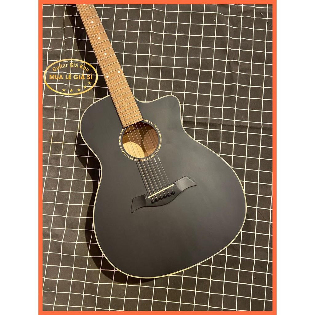 Đàn Guitar acoustic Việt nam cho người mới chơi GK-02 màu đen