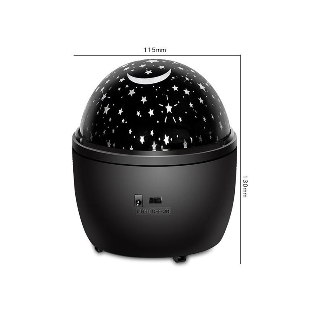 Starry Projector Light Sky Projection Lamp, Baby Kids Adult Night Light with Timer, for Bedroom Living Room Decor Party, 360 Degree Rotation