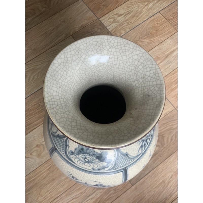 Bình Hoa gốm sứ cao cấp 43cm.