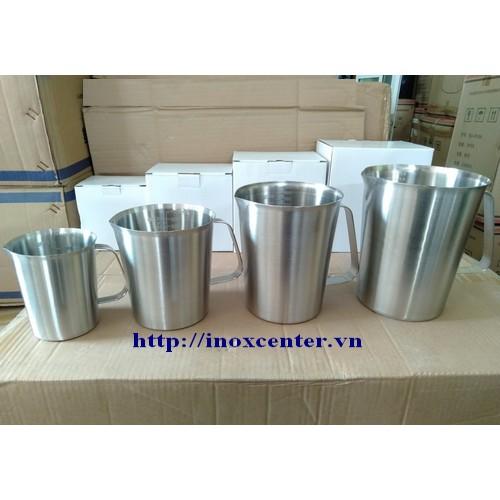 Ca đong cao cấp inox 304 Dung tích : 500ml, 700ml, 1000ml, 1500ml, 2000ml