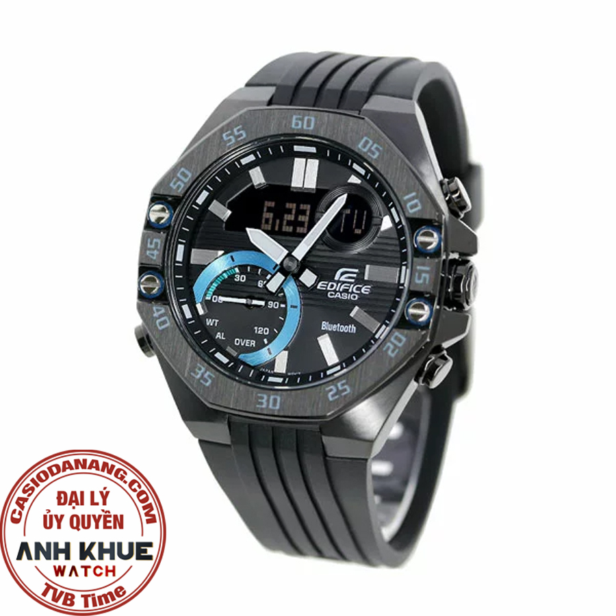 Đồng hồ nam dây nhựa Casio Edifice chính hãng ECB-10PB-1ADF (48mm)