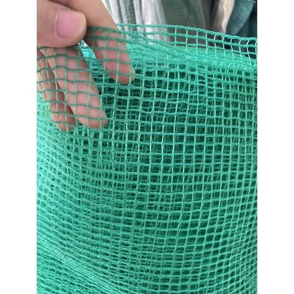 10 Mét lưới cước, lưới nhựa xanh khổ cao 1 mét 5