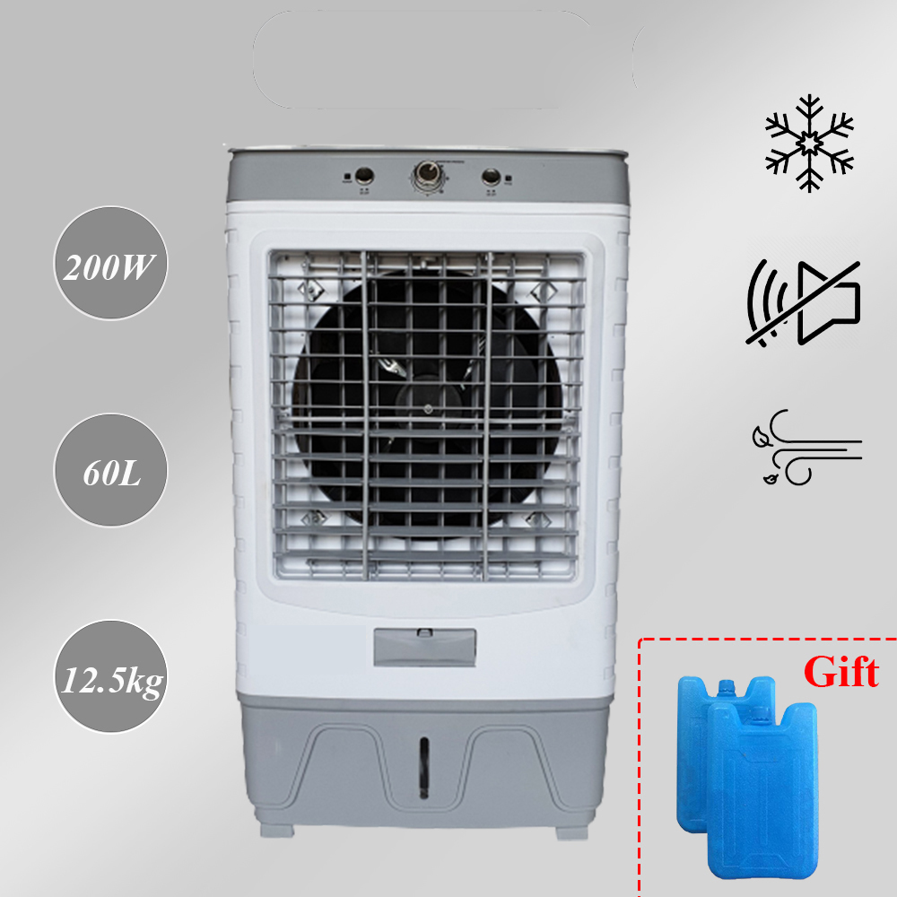 Quạt Điều Hòa Hơi Nước RH9600, Dung Tích 60L, Máy Làm Mát Không Khí Bằng Hơi Nước, Tiết Kiệm Điện Năng, Dễ dàng Chi chuyển.