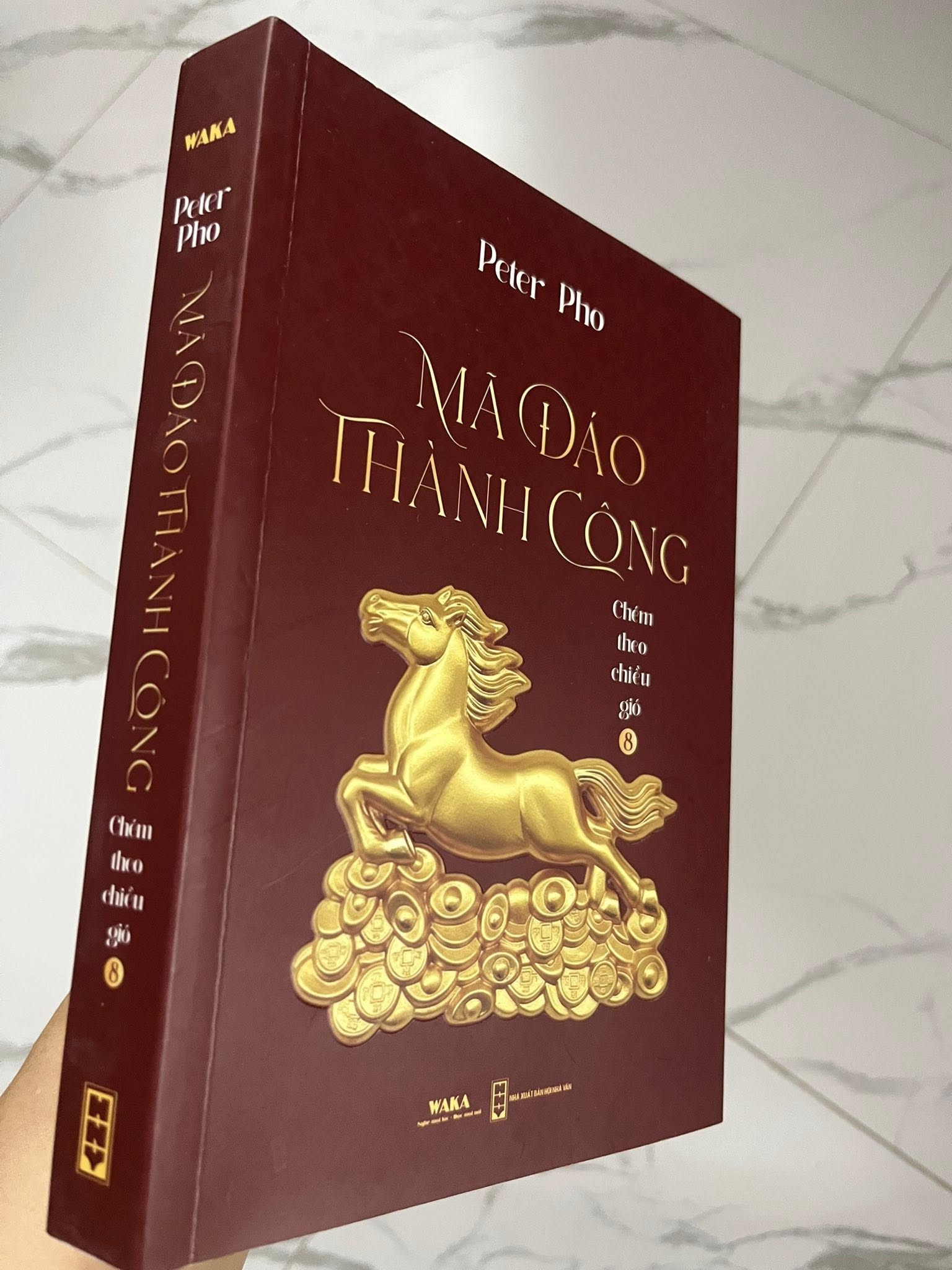 sách mới - CHÉM THEO CHIỀU GIÓ 8 - Mã đáo thành công - Peter Pho