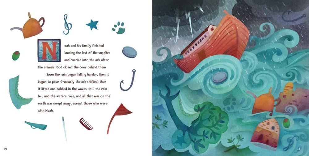 Sách - Noah's Ark : A Hidden Pictures Storybook by Teresa Bateman Laura Huliska-Beith