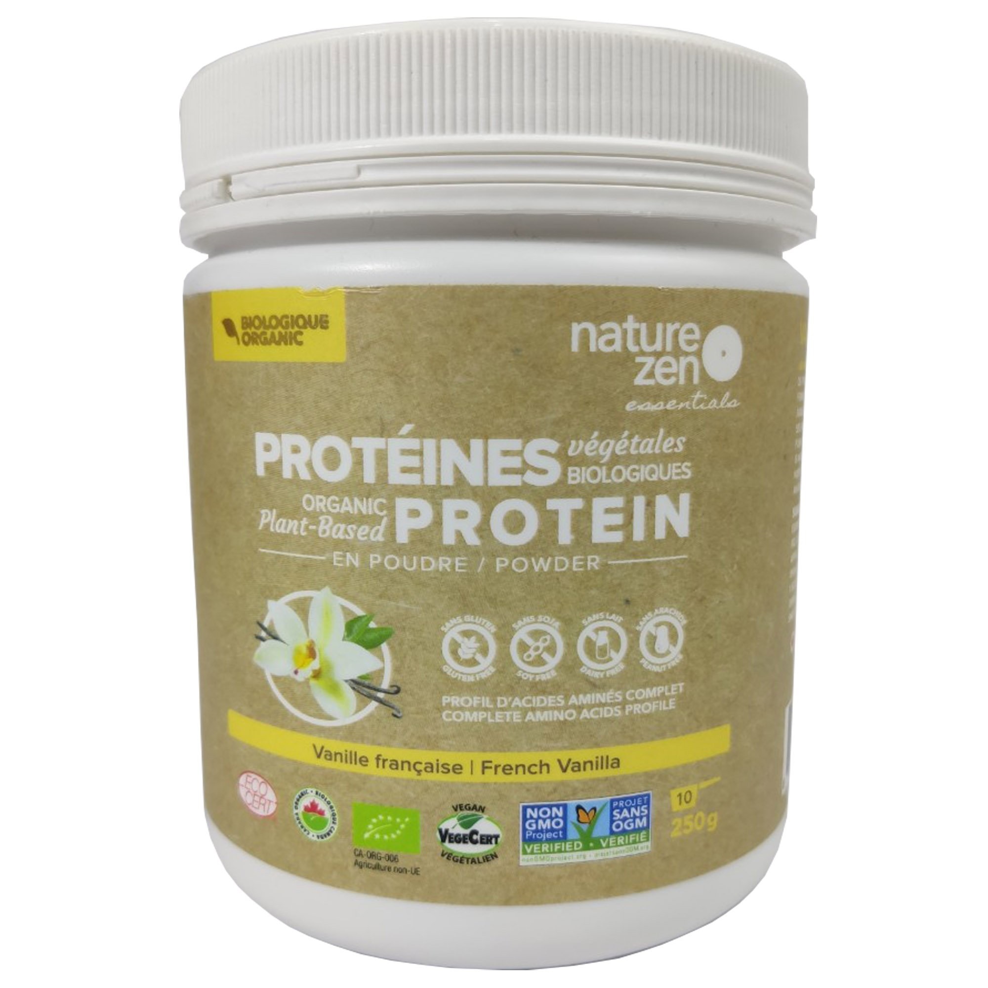 Bột Protein Nature Zen cô đặc từ Ngũ Cốc Hữu cơ - vị Vani