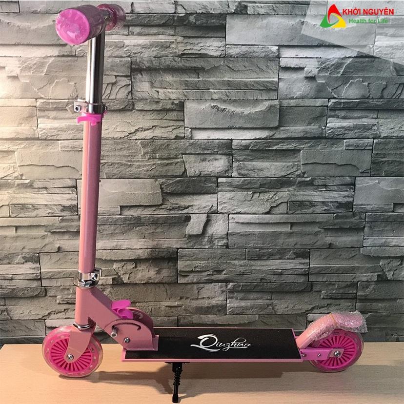 Combo 2 xe trượt scooter cao cấp có chân trống chịu tải đến 50kg