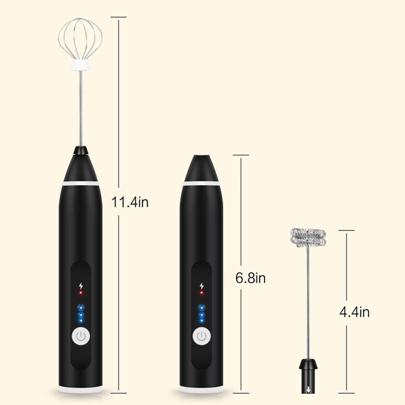 USB Điện Máy Đánh Trứng Tự Động Handhold Tạo Bọt Cà Phê Trứng Be Cappuccino Frother Di Động Bếp Kem Sữa Dụng Cụ