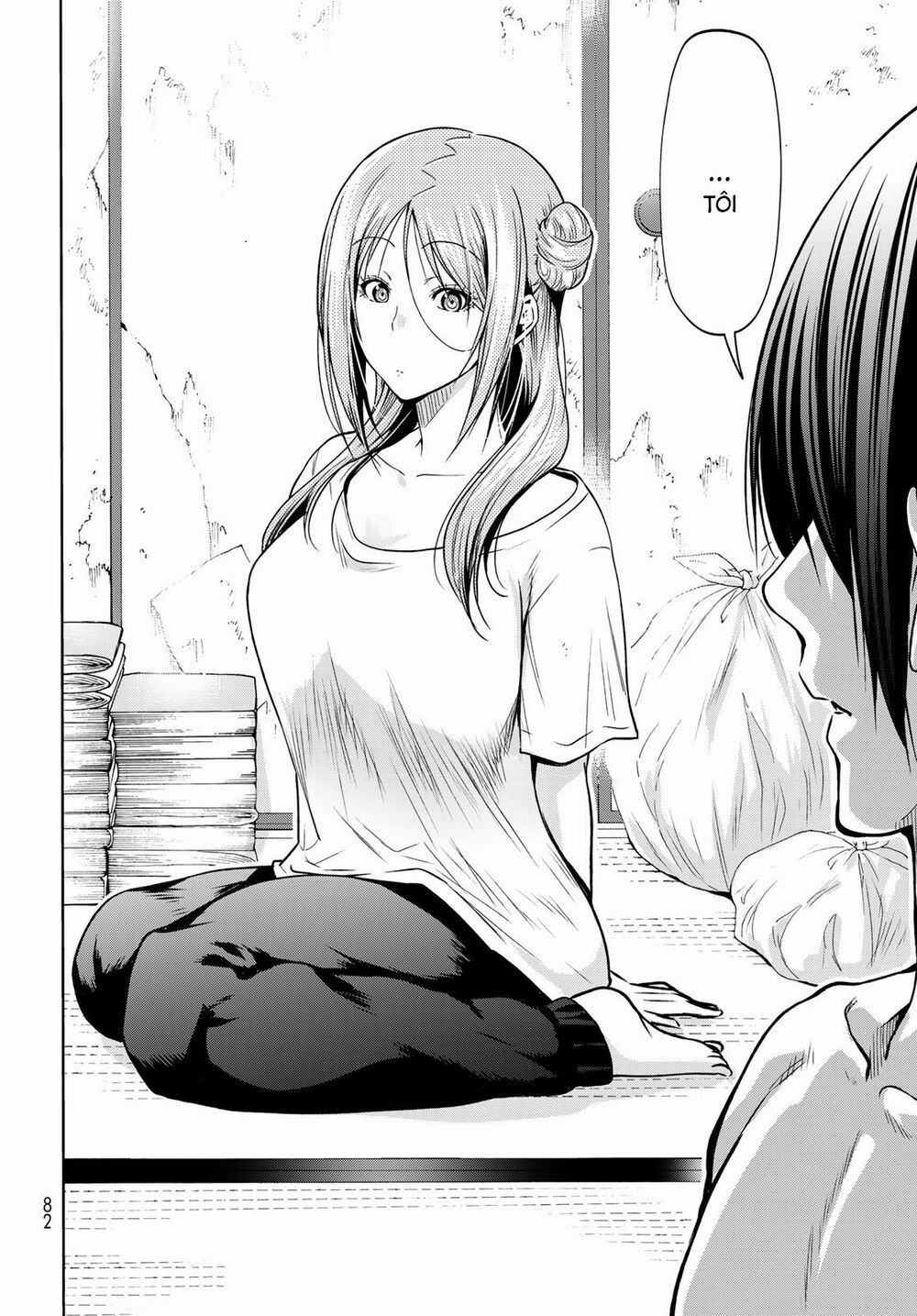 cô gái thích lặn - grand blue chapter 71.2 6