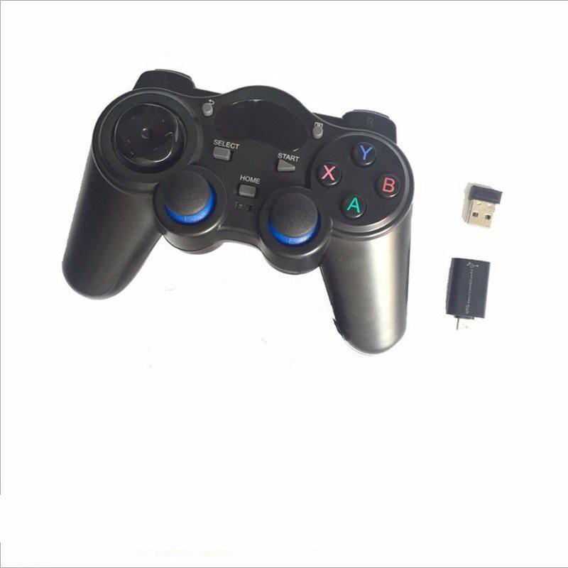 Tay game không dây Smart Gamepad Type C, USB 850M 2.4Ghz PC/PS3/Xbox360/Android TV/smartphone