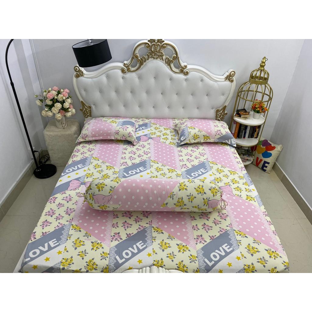 Bộ Drap Thun Hàn Quốc Mát Lạnh Cực Hot ĐỦ SIZE.