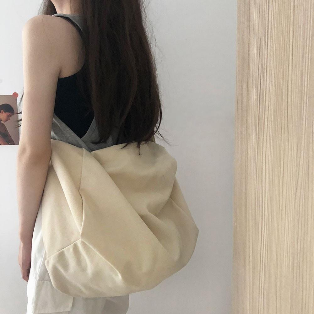 Túi tote, Túi đeo chéo nam nữ, thời trang phong cách trẻ trung giá rẻ vải canvas đeo chéo đi hoc đi chơi unisex TDC020