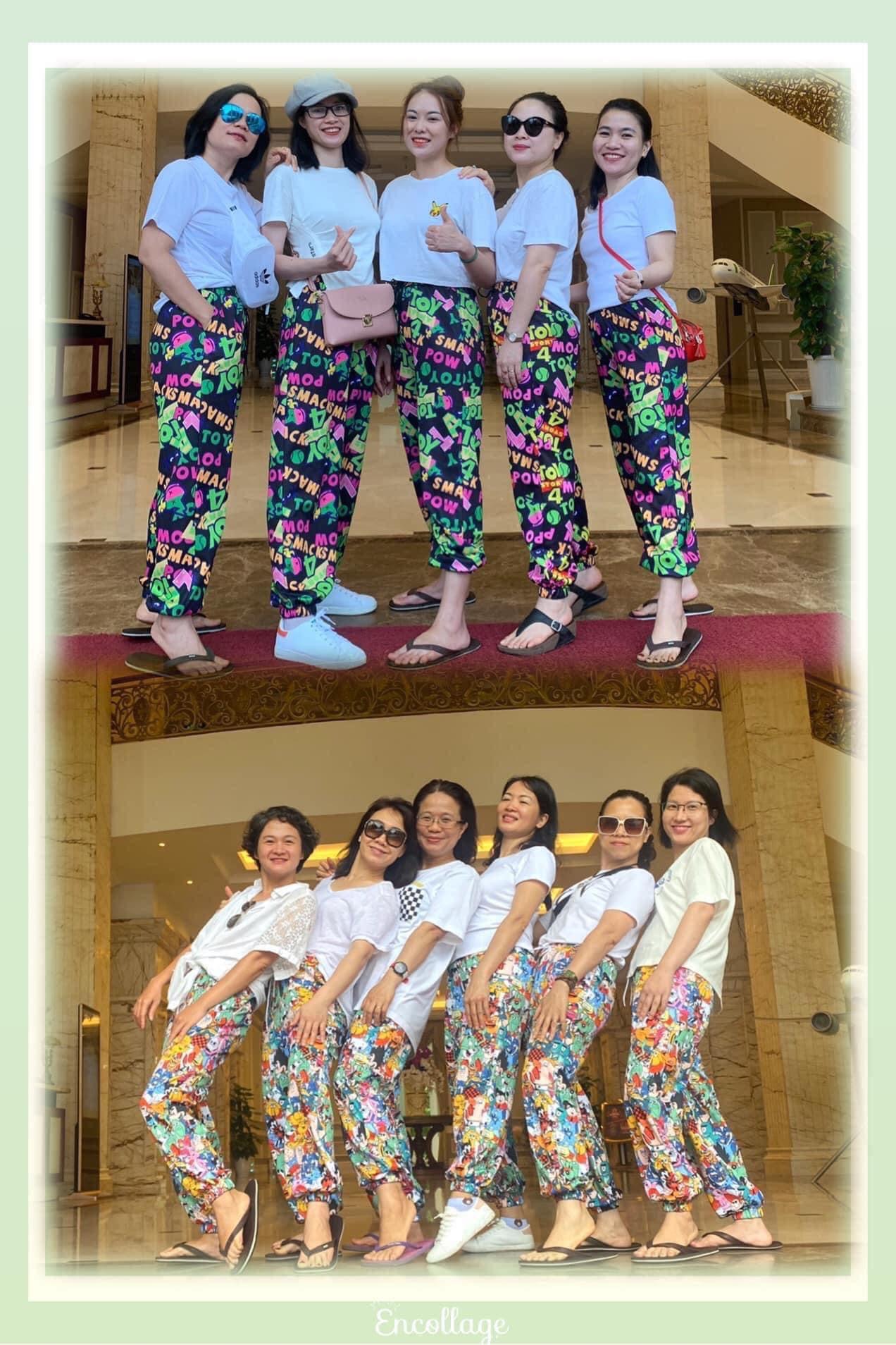 Quần Hoạt Hình Dài Bo Lai Cartoon Pant V2 Oversize Ulzzang Unisex - MM