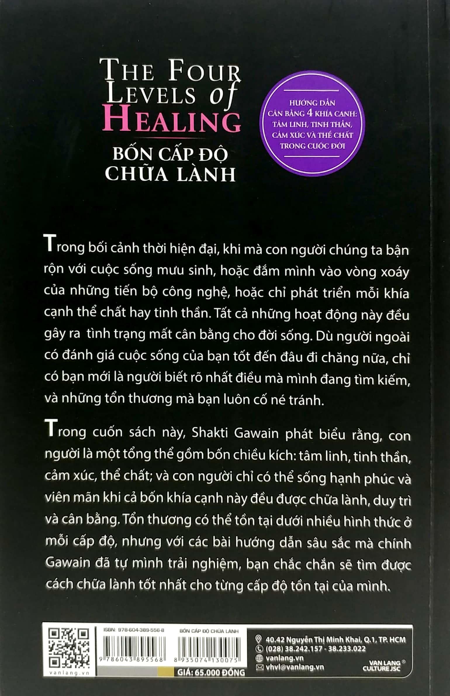 Tủ Sách Tâm Linh Thế Kỷ - Bốn Cấp Độ Chữa Lành