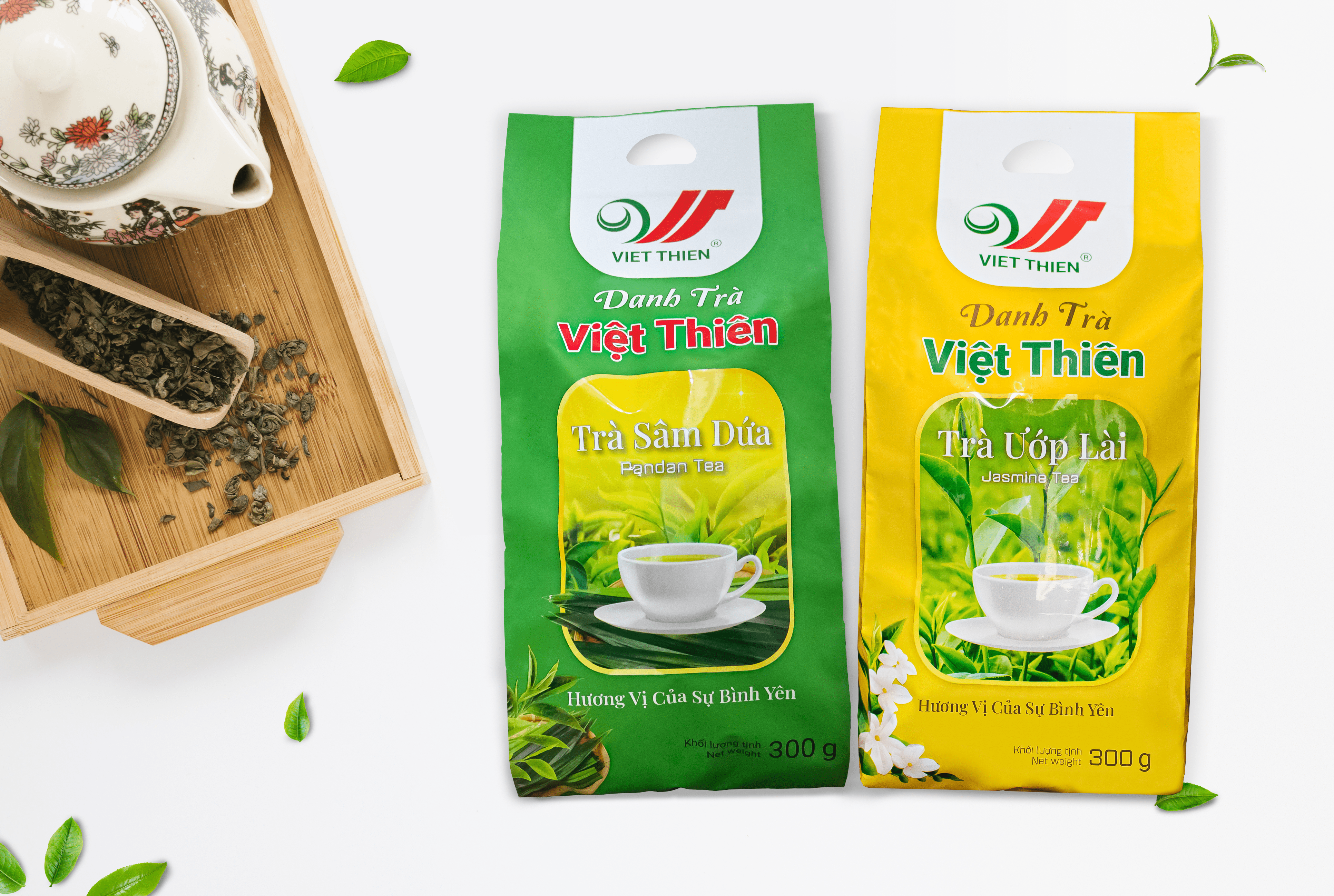 Trà Ướp Lài Việt Thiên 300g - 1 gói