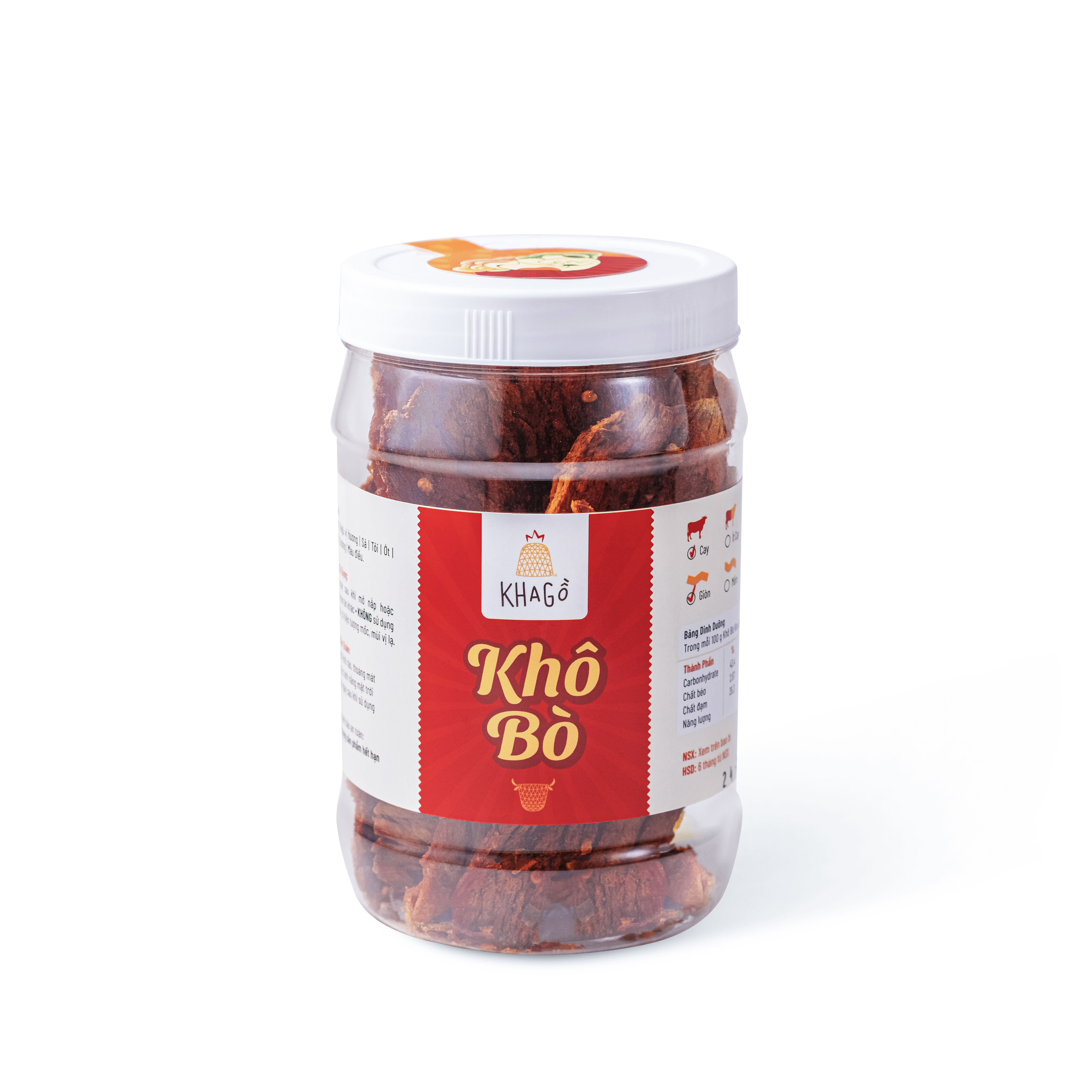 KHÔ BÒ MIẾNG MỀM 250gr | KHA GỒ | Ăn Vặt Văn Phòng, Du Lịch, Tết, Sài Gòn Ngon, Đặc Sản