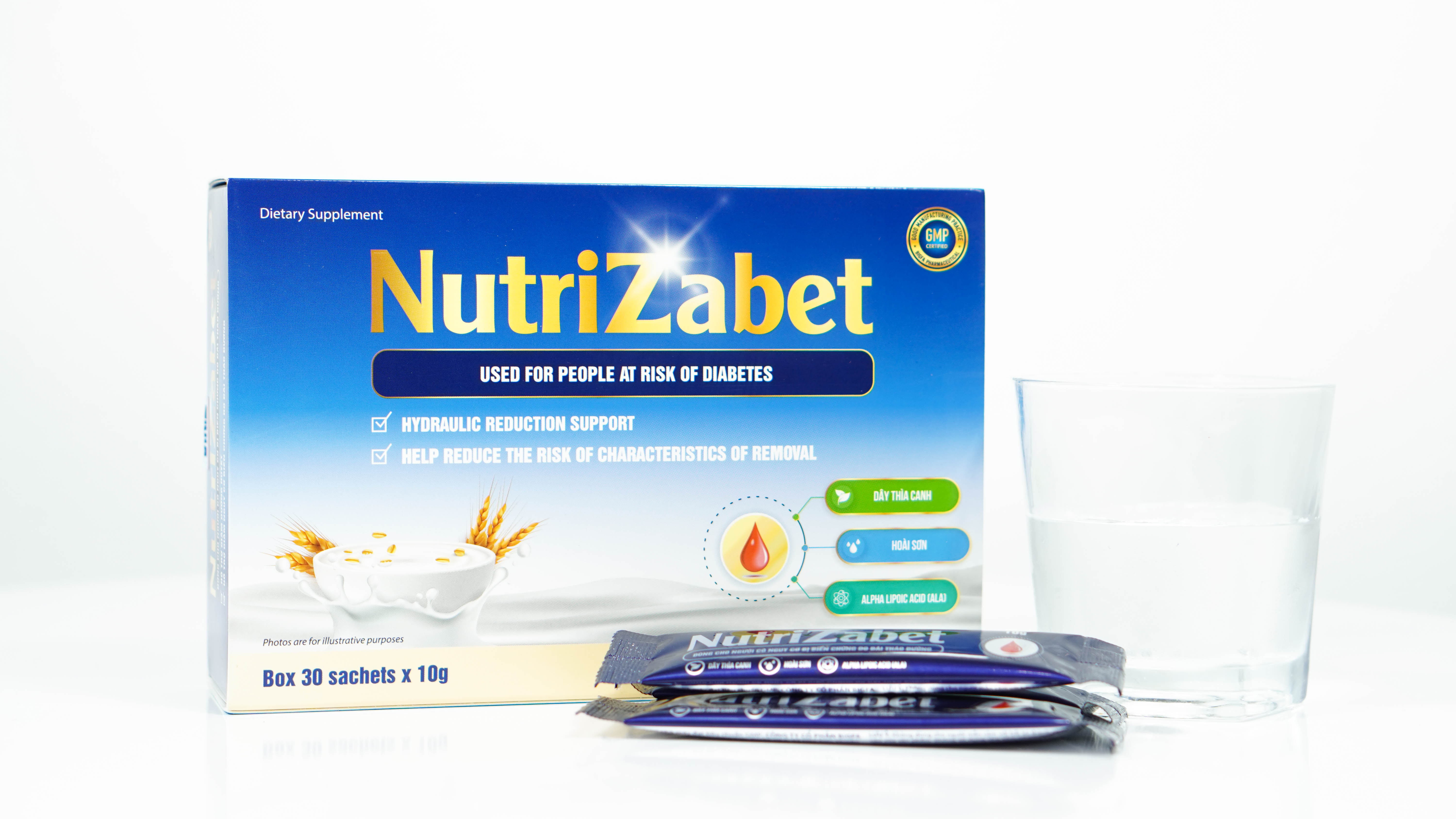 Combo 3 Hộp Sữa Hạt Tiểu Đường NutriZabet - Giúp Ổn Định Đường Huyết, Ngăn Ngừa Biến Chứng, Tăng Cường Đề Kháng